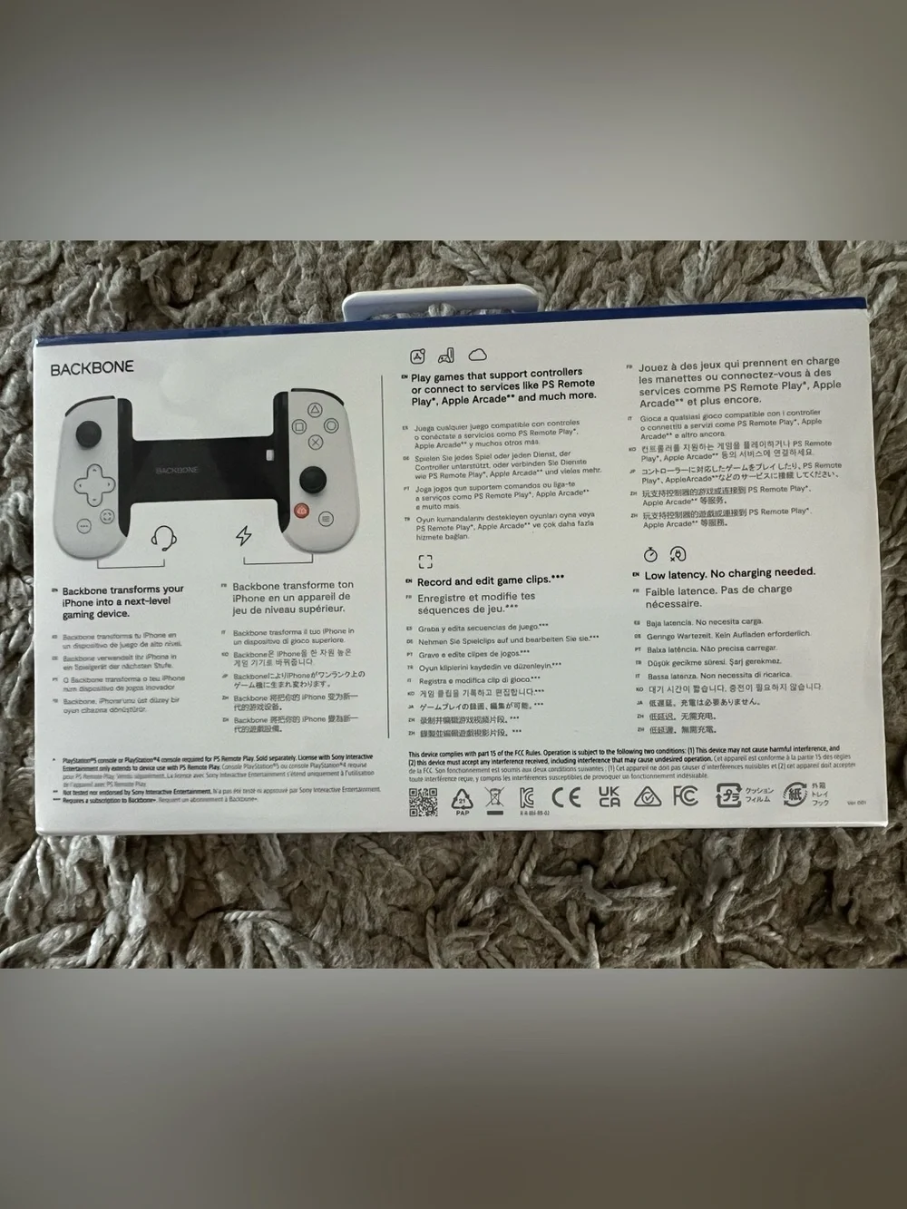 Sony DualSense Mobile Controller - White and Black Accents